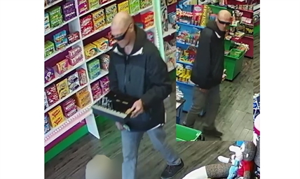 Thief steals cash register drawer from Kelowna candy store | iNFOnews.ca