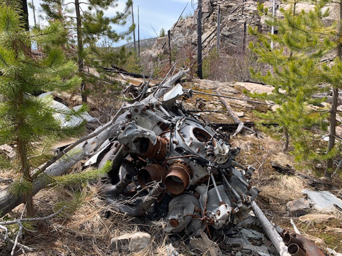UPDATED: Hike with a purpose to find this 1950 plane crash site near Kelowna | iNFOnews.ca