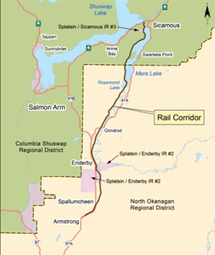 Sicamous to Armstrong rail trail could open by 2022 | iNFOnews.ca