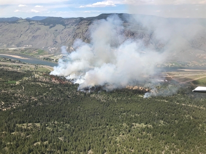Danger from several weekend wildfires subsiding in B.C. | iNFOnews.ca