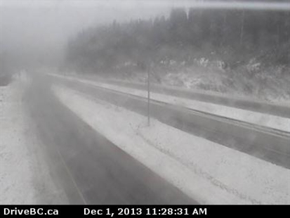 Heavy snow expected in mountain passes Sunday | iNFOnews.ca