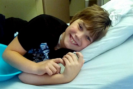 Nine-year-old battles bone cancer with a smile | iNFOnews.ca Nine-year-old battles bone cancer with a smile | iNFOnews.ca