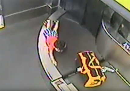 TRENDING NOW: Harrowing ride for toddler on airport luggage belt | iNFOnews.ca