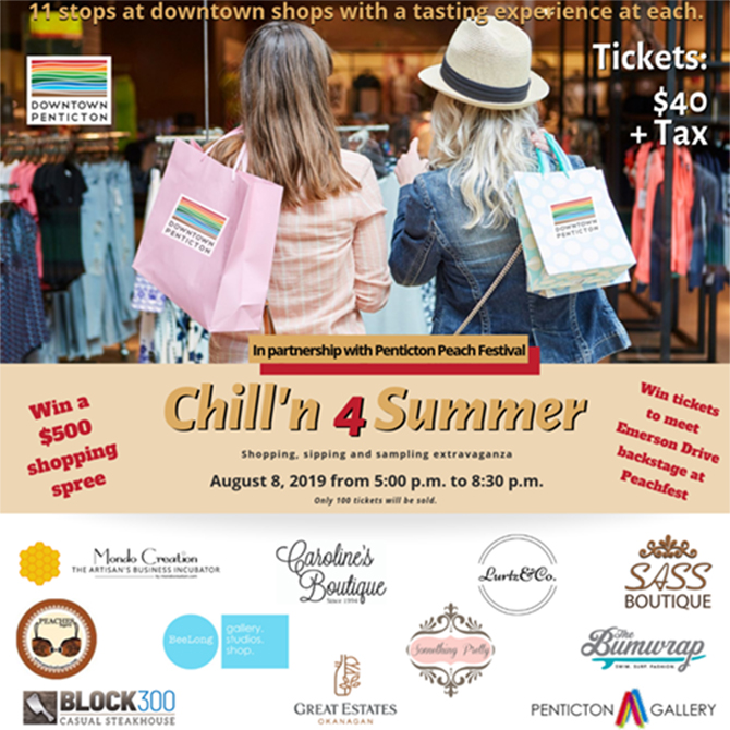 Penticton businesses launch new foodie-friendly shopping event for Peachfest | iNFOnews.ca Penticton businesses launch new foodie-friendly shopping event for Peachfest | iNFOnews.ca