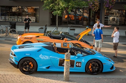 Exotic cars, big smiles at the Okanagan Dream Rally | iNFOnews.ca
