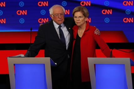 iN VIDEO: Sanders, Warren fight with moderates over 'Medicare for All' | iNFOnews.ca