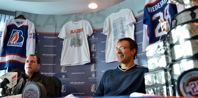 Veteran Blazer honoured by local hockey club | iNFOnews.ca Veteran Blazer honoured by local hockey club | iNFOnews.ca