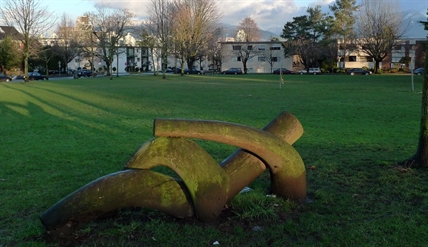 Recast in bronze, 'The Dude' statue returns to Vancouver's Guelph Park | iNFOnews.ca