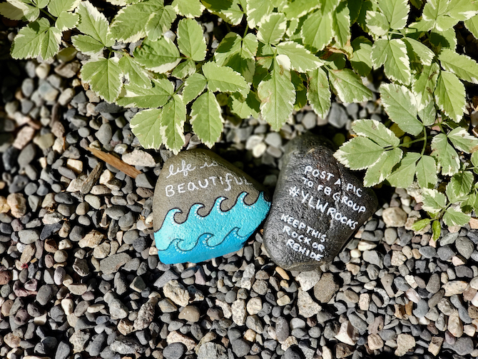 Okanagan woman is turning social media negativity on its head, one rock at a time | iNFOnews.ca