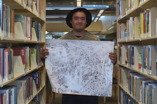 Artist's mural a poetic illustration of life on Vernon's streets | iNFOnews.ca