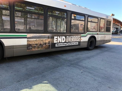 Kelowna buses carry message for Moms Stop the Harm | iNFOnews.ca