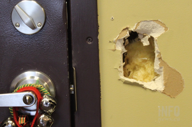 Thieves cut through drywall to steal high-end skin cream from Kamloops beauty salon | iNFOnews.ca