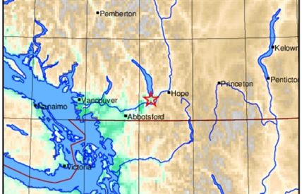 1.9 magnitude earthquake felt in the Fraser Valley | iNFOnews.ca
