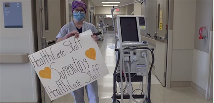 iN VIDEO: Vernon health care workers extend thanks to peers in touching video | iNFOnews.ca