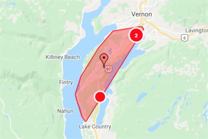 UPDATE: Power restored to 1,800 Lake Country homes | iNFOnews.ca UPDATE: Power restored to 1,800 Lake Country homes | iNFOnews.ca