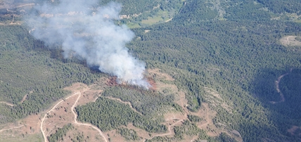 Small wildfire in Similkameen grows to 2 hectares | iNFOnews.ca