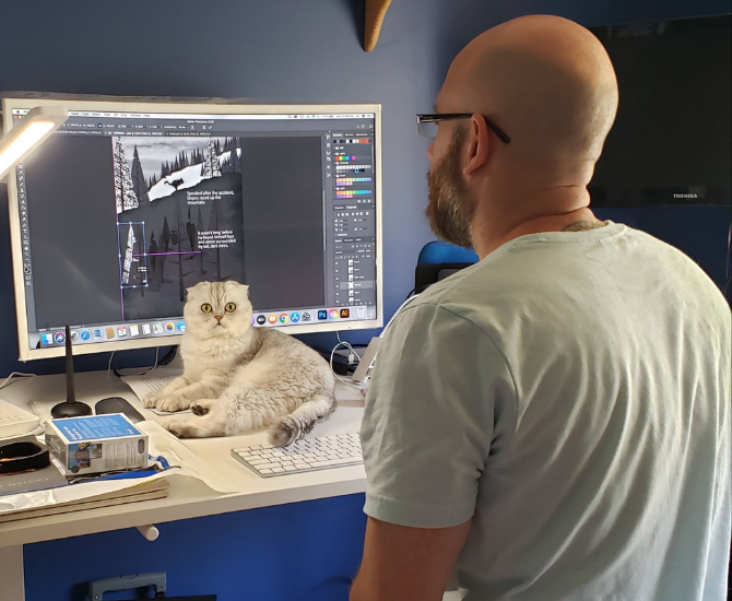Kamloops author writes children's book about his cat Dopey | iNFOnews.ca Kamloops author writes children's book about his cat Dopey | iNFOnews.ca