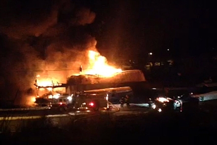 Garage fire destroys Peachland home | iNFOnews.ca