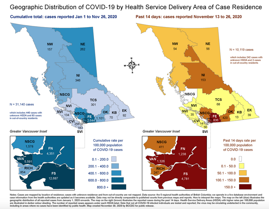 Dramatic increase in COVID-19 cases outside Lower Mainland in B.C. | iNFOnews.ca Dramatic increase in COVID-19 cases outside Lower Mainland in B.C. | iNFOnews.ca