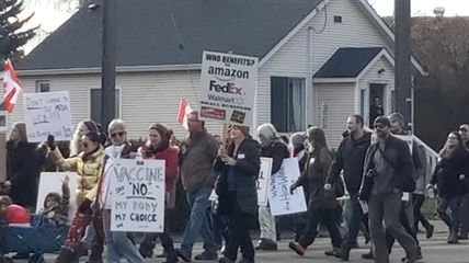 Organizer of Kelowna protest issued $2,300 fine | iNFOnews.ca Organizer of Kelowna protest issued $2,300 fine | iNFOnews.ca