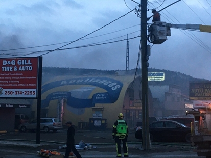 UPDATE: Mount Paul Way re-opened after industrial fire | iNFOnews.ca UPDATE: Mount Paul Way re-opened after industrial fire | iNFOnews.ca