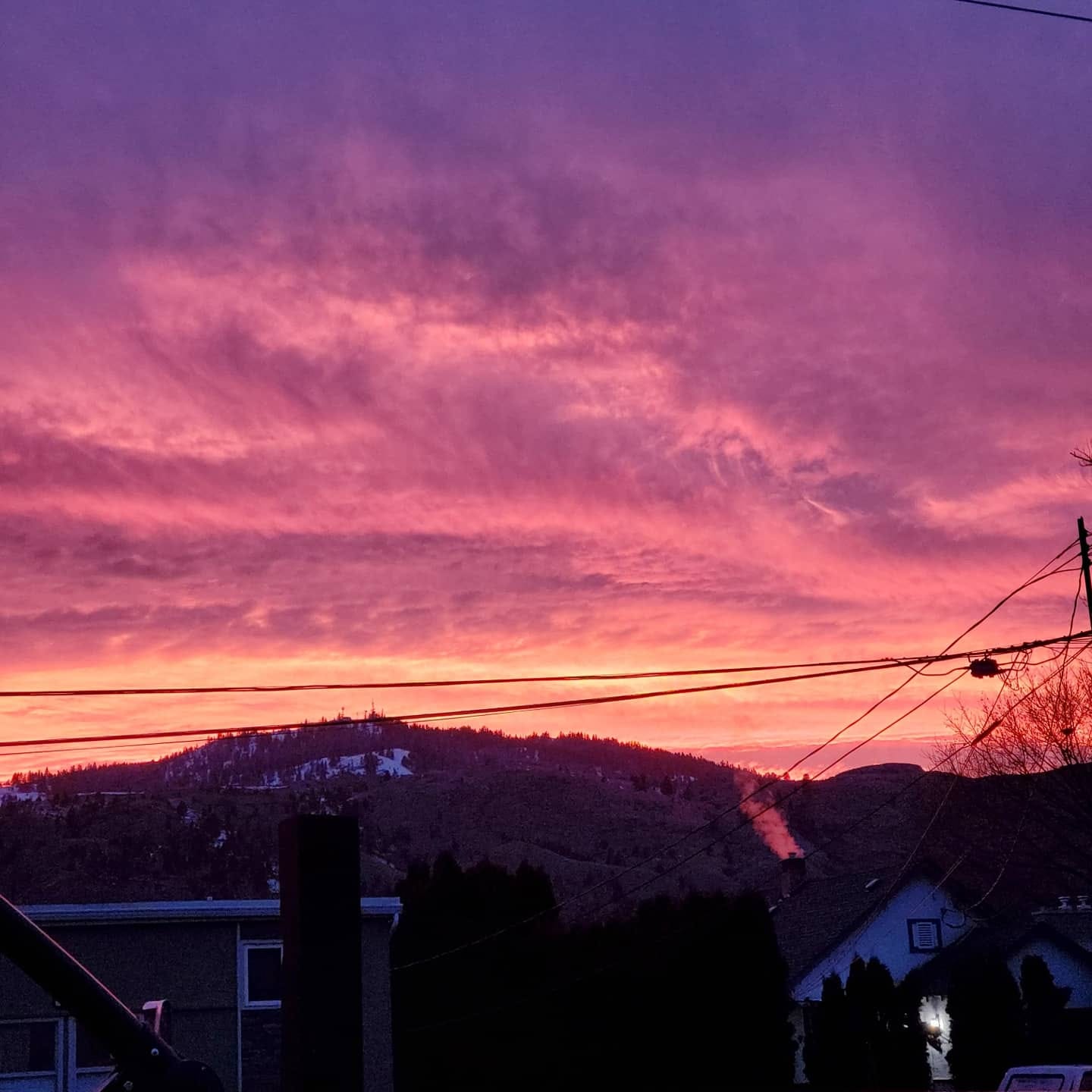 iN PHOTOS: Another stunning sunset in the Thompson-Okanagan | iNFOnews.ca