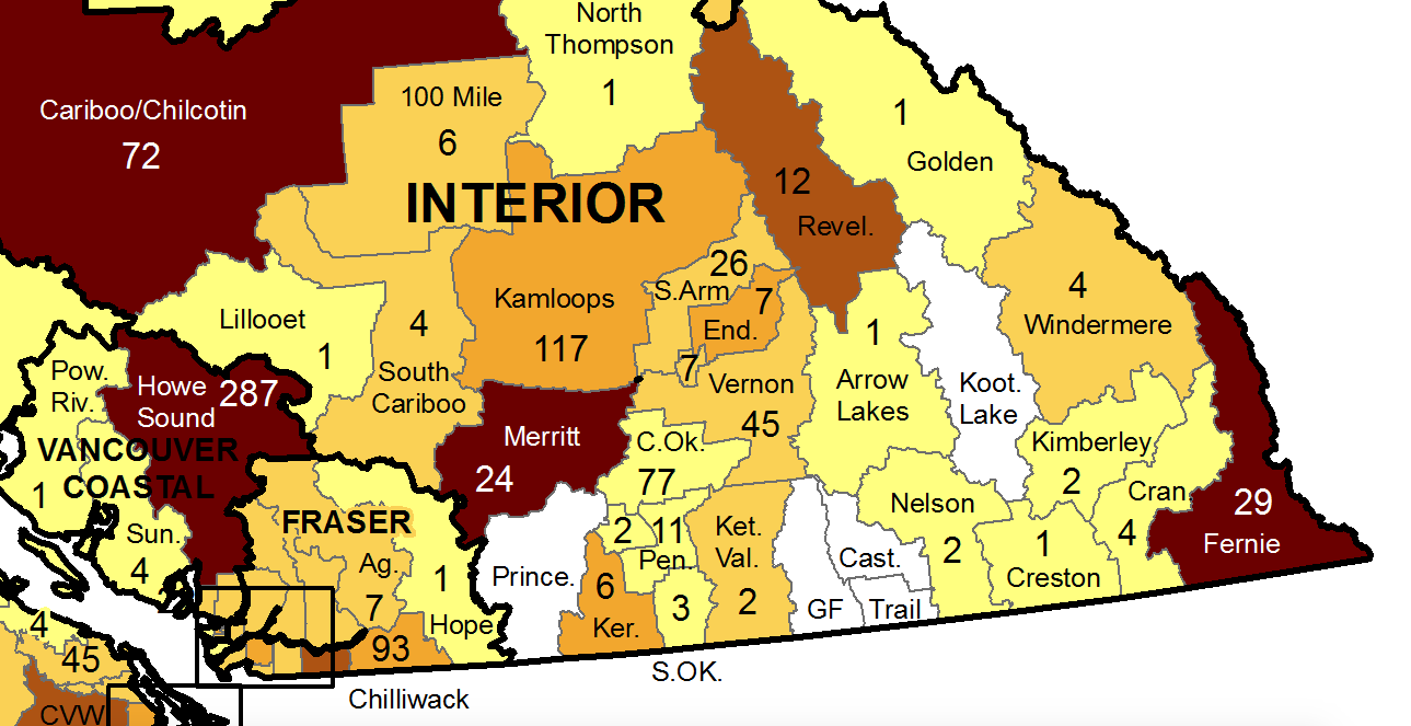 Central Okanagan’s COVID-19 curve heading back up | iNFOnews.ca