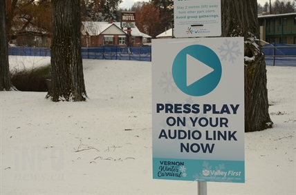 iN PHOTOS: Vernon Winter Carnival pulls pandemic pivot with drive-thru ice sculpture park | iNFOnews.ca
