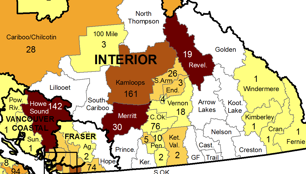 Kamloops current hot spot for COVID-19 in Interior Health region | iNFOnews.ca