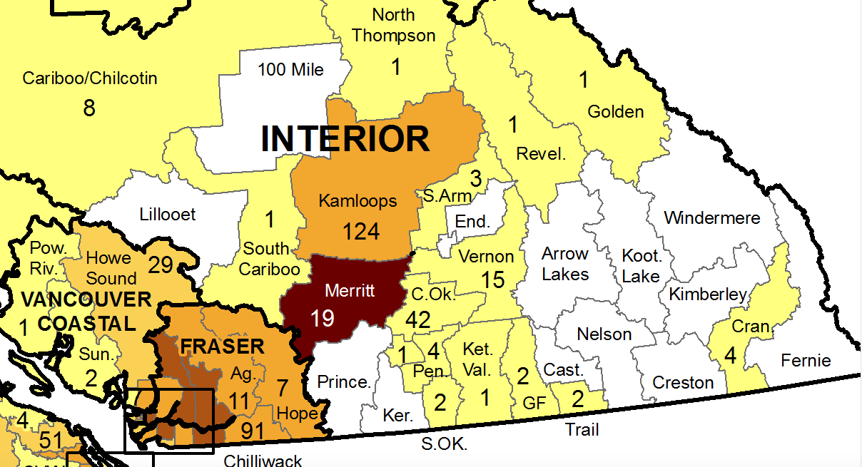 Kamloops leads the way as new COVID-19 cases rise in Interior Health | iNFOnews.ca