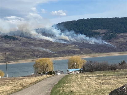 UPDATE: Two wildfires being held in Thompson, Okanagan | iNFOnews.ca