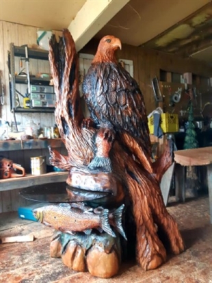 B.C. wood carver forced to rebuild after fire destroys workshop | iNFOnews.ca B.C. wood carver forced to rebuild after fire destroys workshop | iNFOnews.ca