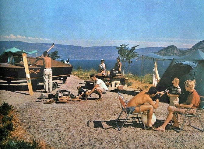 Vintage photos of Okanagan Lake campground show how it used to be | iNFOnews.ca