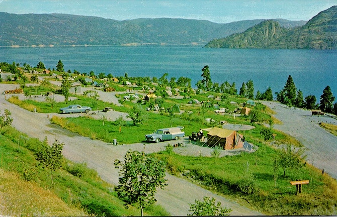 Vintage photos of Okanagan Lake campground show how it used to be | iNFOnews.ca