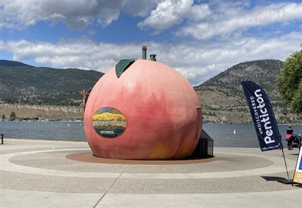 Penticton's famous peach pays tribute to local First Nations people | iNFOnews.ca