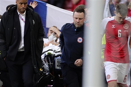 Eriksen taken to hospital after collapsing at Euro 2020 | iNFOnews.ca