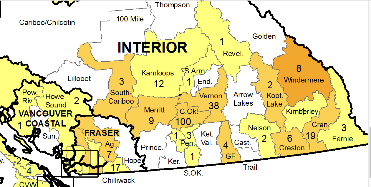 Vaccination rates vary greatly in the Interior Health region | iNFOnews.ca Vaccination rates vary greatly in the Interior Health region | iNFOnews.ca