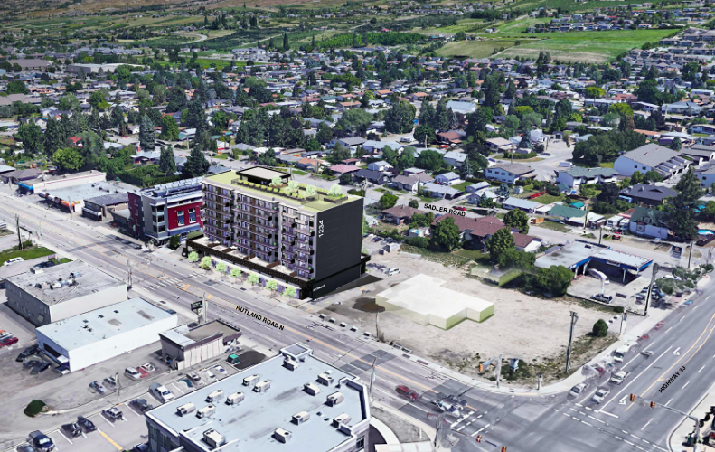 Tallest building in Kelowna's Rutland neighbourhood proposed | iNFOnews.ca