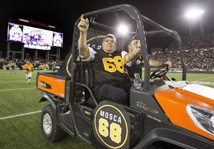 Ticats legend Angelo Mosca dies at 84 after lengthy battle with Alzheimer's | iNFOnews.ca Ticats legend Angelo Mosca dies at 84 after lengthy battle with Alzheimer's | iNFOnews.ca