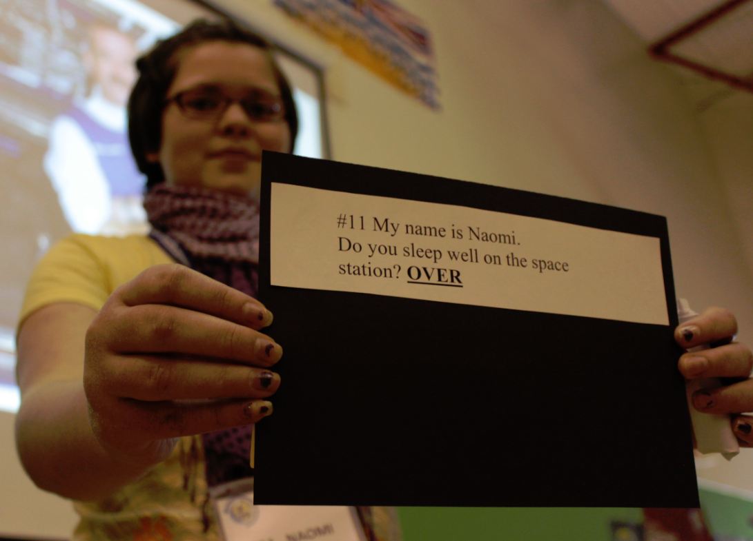 Canadian astronaut makes long-distance call to students | iNFOnews.ca