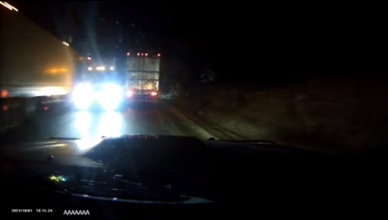 iN VIDEO: West Kelowna man narrowly avoids head-on collision with semi | iNFOnews.ca