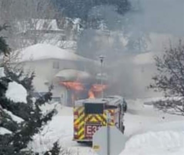 Resident sustains minor injuries in West Kelowna house fire | iNFOnews.ca
