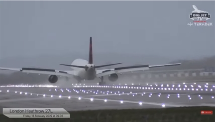 TRENDING NOW: Stormy airport conditions leads to positive live-streamed narration of tippy planes | iNFOnews.ca