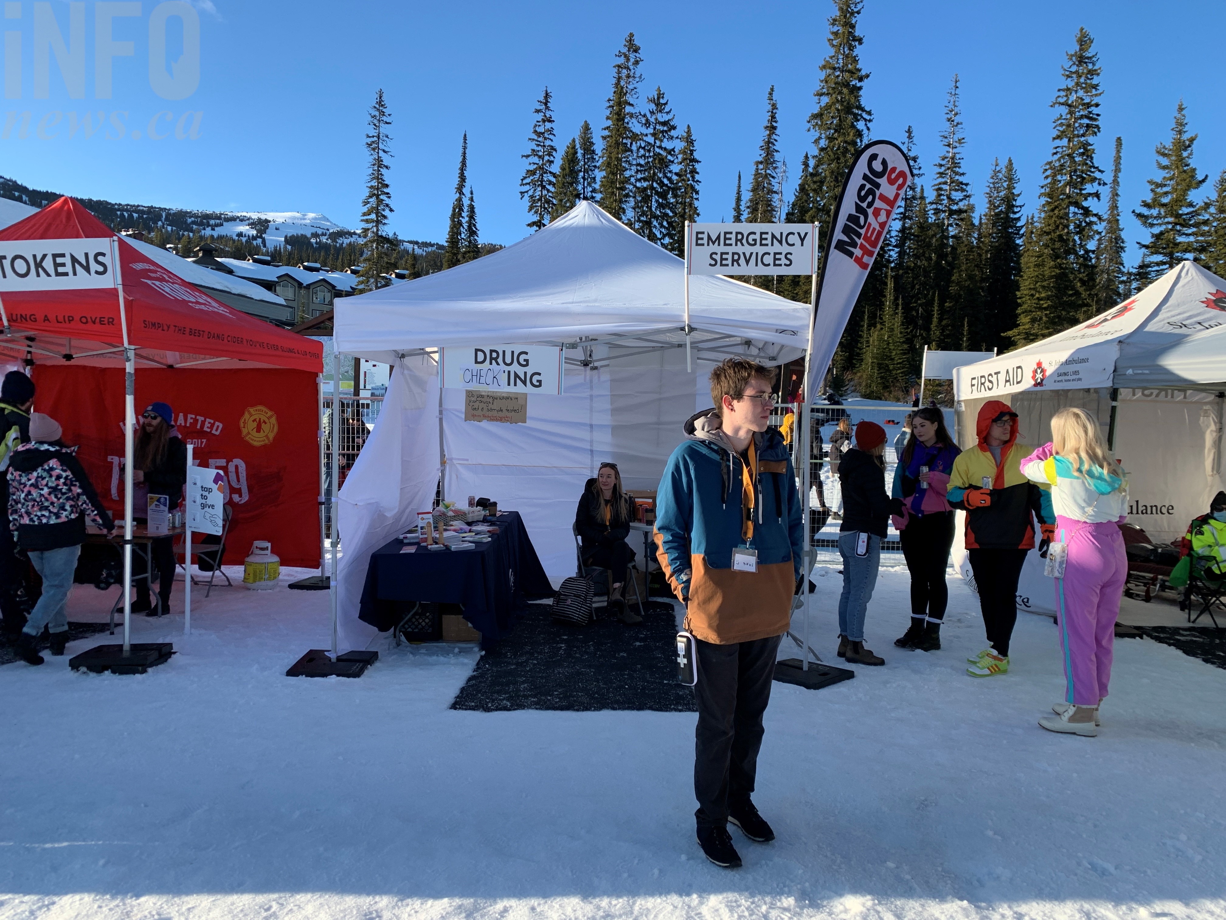 Volunteers tested drugs for first time at Big White music festival | iNFOnews.ca Volunteers tested drugs for first time at Big White music festival | iNFOnews.ca