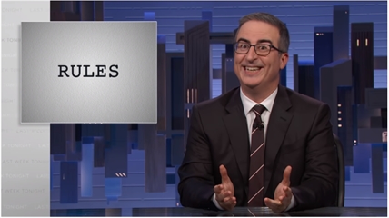 TRENDING NOW: John Oliver teaches us a lesson on rules using Air Bud | iNFOnews.ca