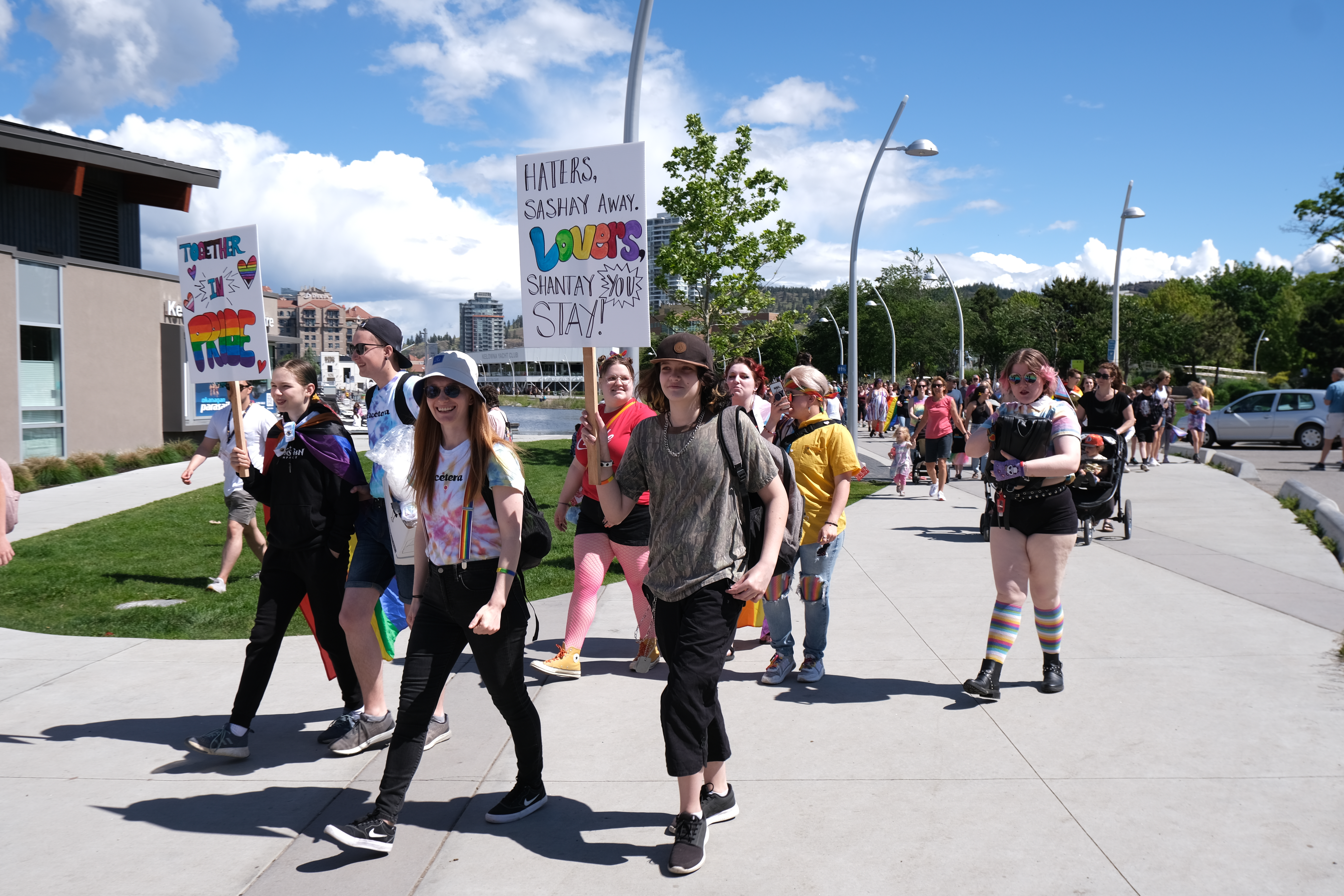 Hundreds march in Kelowna for Pride | iNFOnews.ca