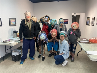 Behind the Mask: Vernon's 'scary' murals don't actually scare children | iNFOnews.ca Behind the Mask: Vernon's 'scary' murals don't actually scare children | iNFOnews.ca