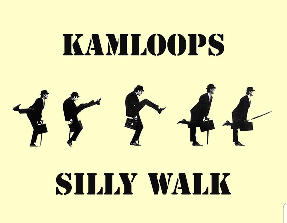 Monty Python-esque Silly Walk event to raise spirits in Kamloops | iNFOnews.ca Monty Python-esque Silly Walk event to raise spirits in Kamloops | iNFOnews.ca