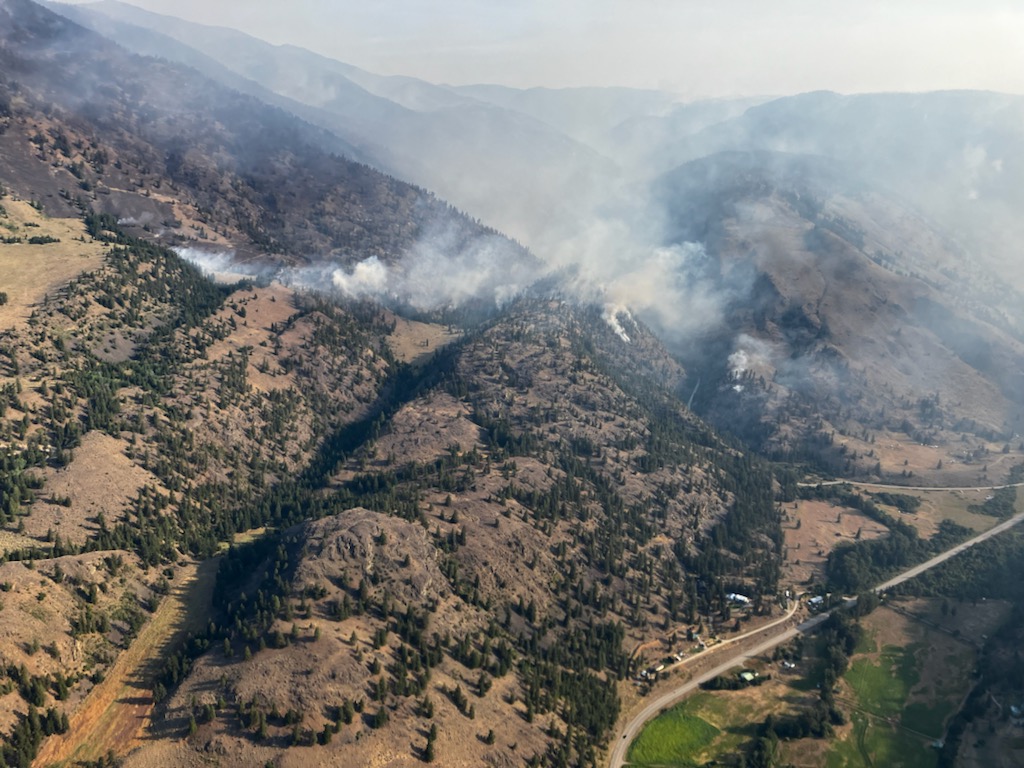 Cooler weather helps crews working to contain huge South Okanagan wildfire | iNFOnews.ca