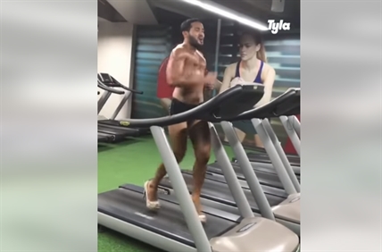 TRENDING NOW: Guy running on treadmill in heels shows us how it's done | iNFOnews.ca